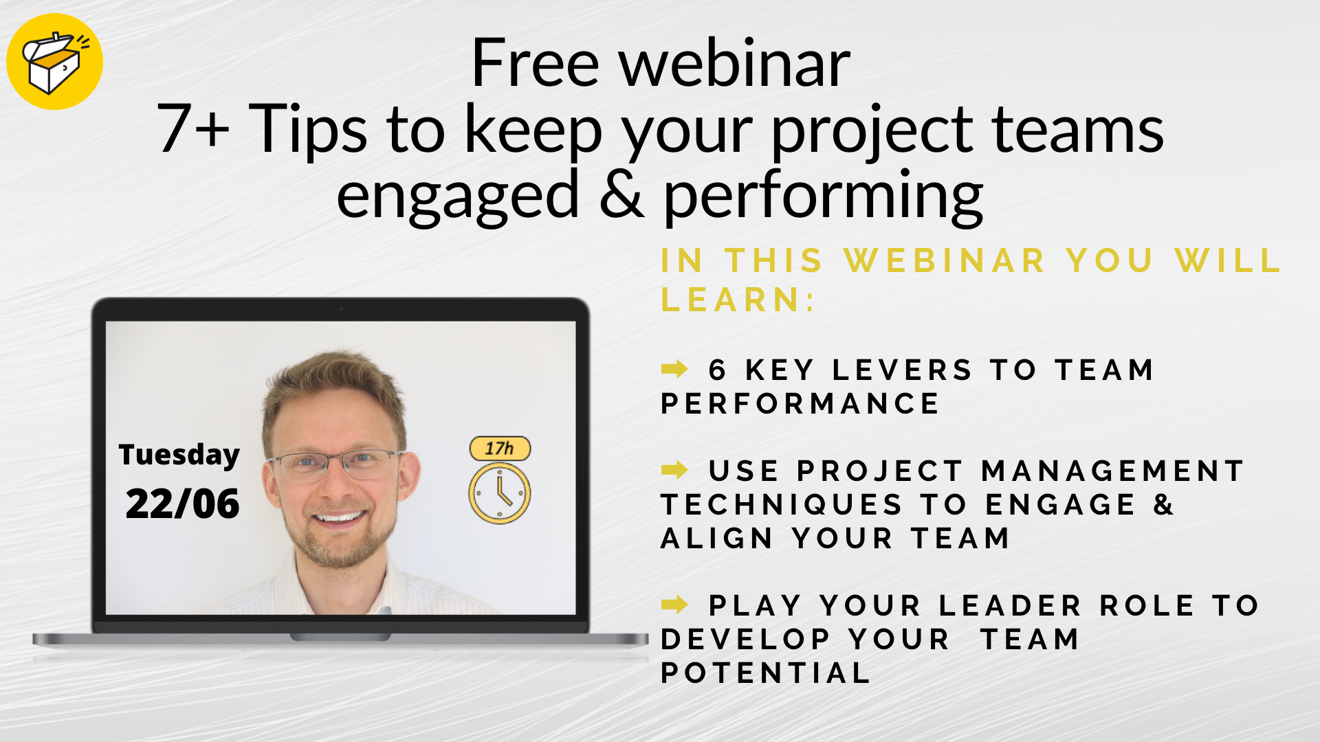 webinar thumbnail- keep your project teams engaged and performing